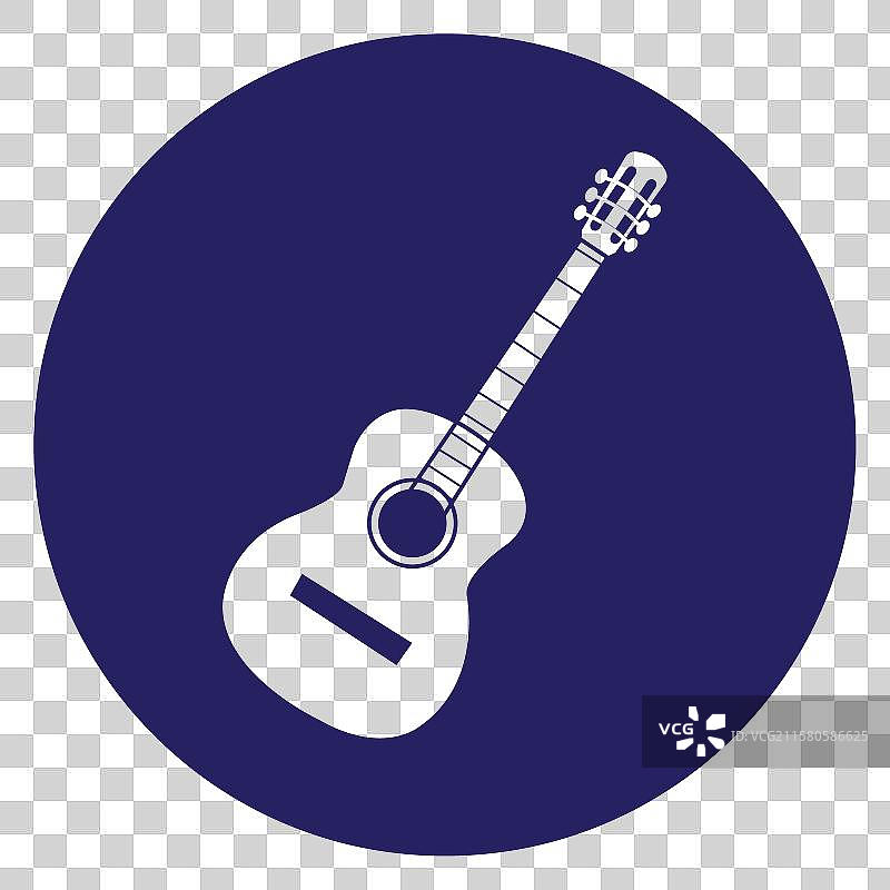 吉他图标图片素材