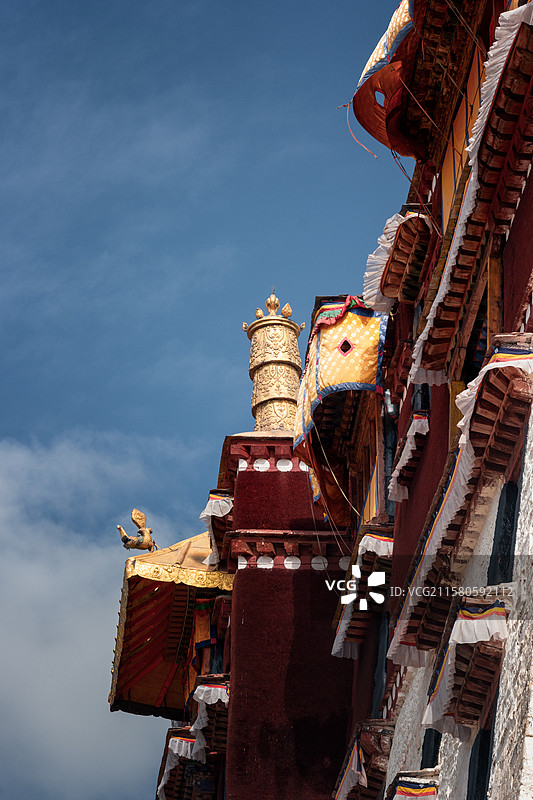 西藏拉萨布达拉宫图片素材