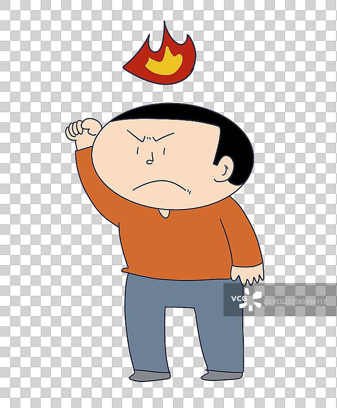 发火生气的人物图片素材