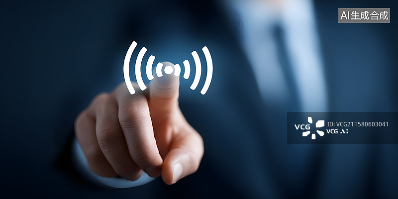 【AI数字艺术】智能触控体验图片素材