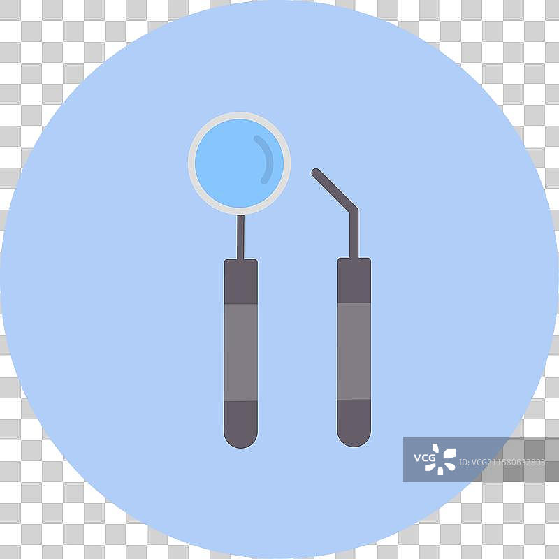 工具扁平圆形图标图片素材