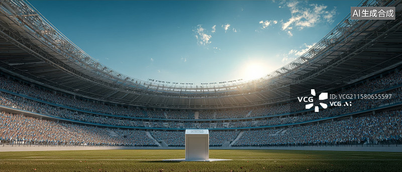 【AI数字艺术】体育馆题材图片素材