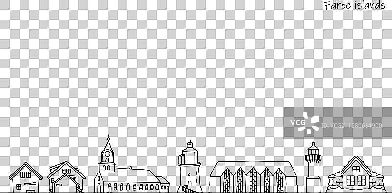 法罗群岛的风景图片素材