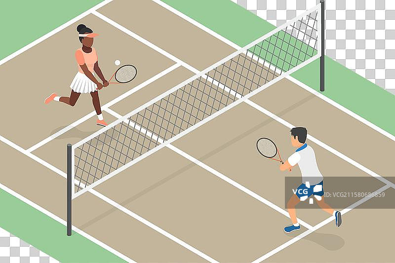 3D等距平面图的游戏场景图片素材