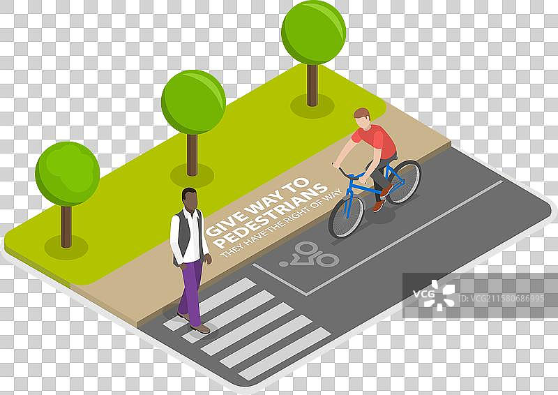 收益率的三维等距平面图图片素材