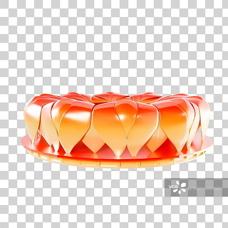 3D渲染的杭州奥体中心主体育馆杭州城市建筑元素图片素材