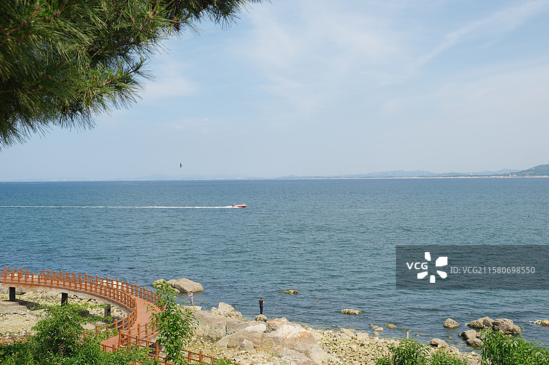 烟台养马岛图片素材