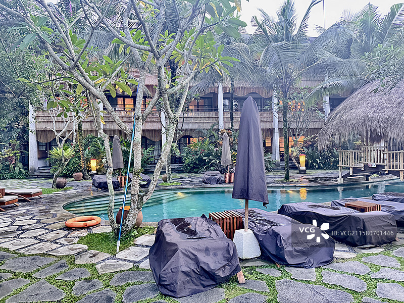 巴厘岛酒店环境图片素材