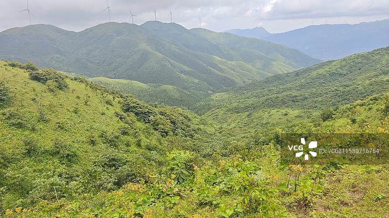 灌阳县宝盖山风光图片素材