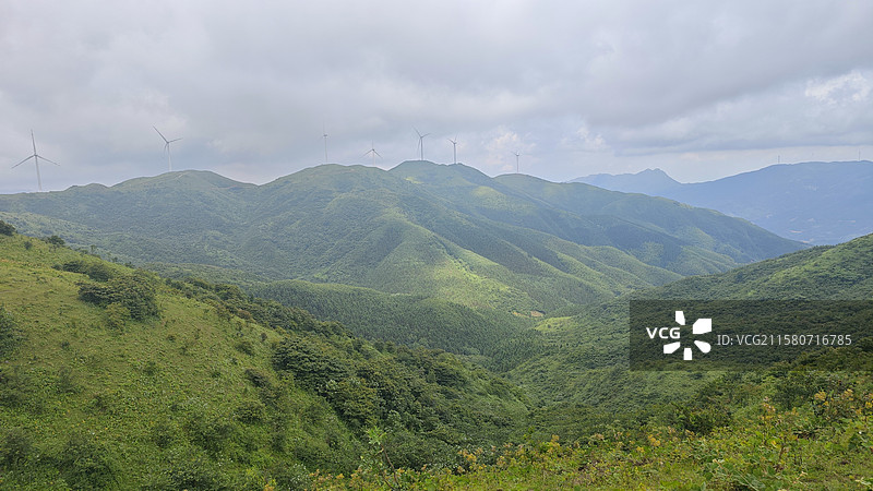 灌阳县宝盖山风光图片素材