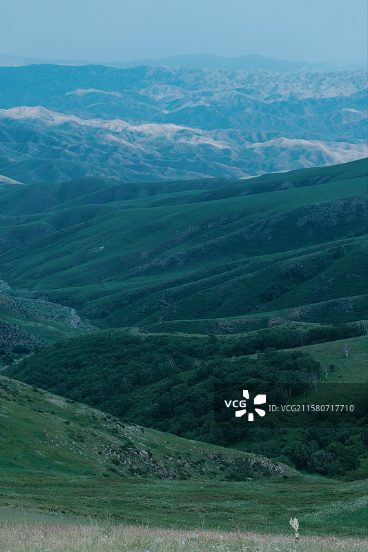 包头春坤山图片素材