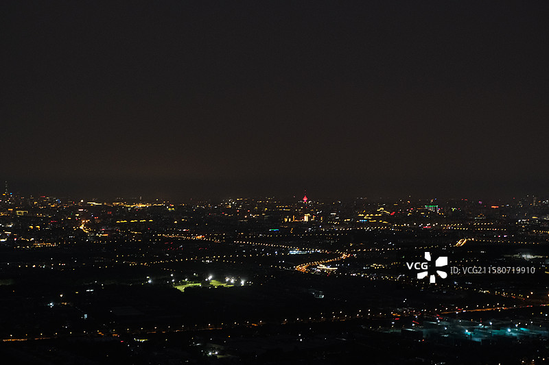 北京西山国家森林公园鬼笑石-北京夜景自然风光图片素材