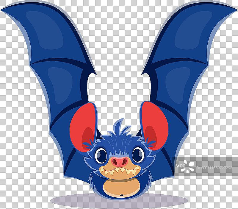 万圣节字体字母V，蝙蝠或吸血鬼怪物图片素材