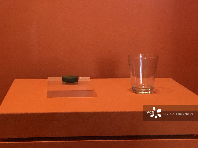 毛泽东使用的杯子-湖南韶山毛泽东纪念馆图片素材