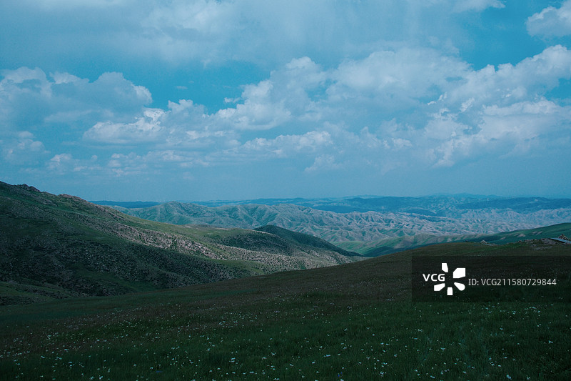 包头春坤山图片素材