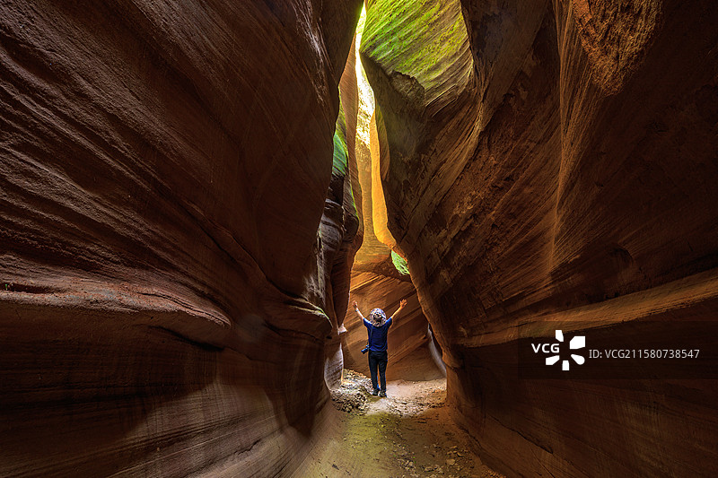 陕西志丹县之猫巷峡谷图片素材