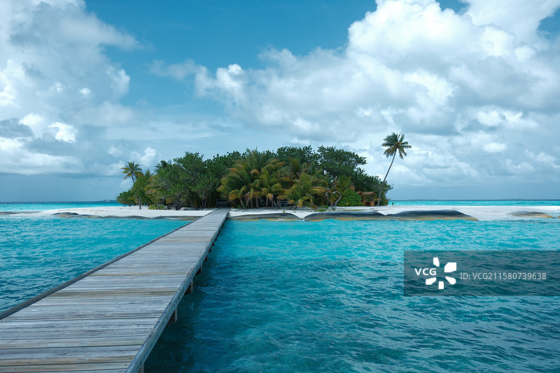 马尔代夫海上风光图片素材
