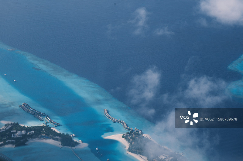 马尔代夫海上风光图片素材