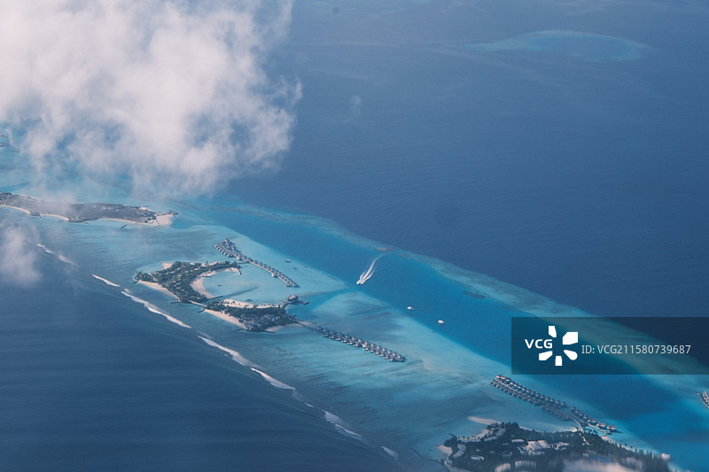 马尔代夫海上风光图片素材