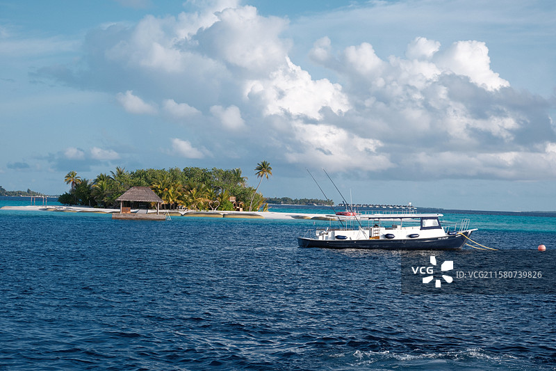 马尔代夫海上风光图片素材