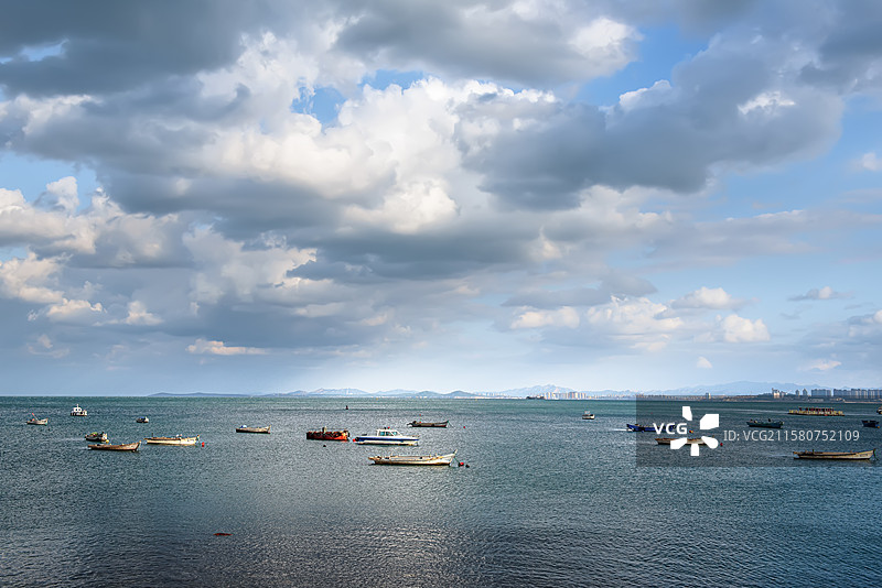 烟台海边风光图片素材