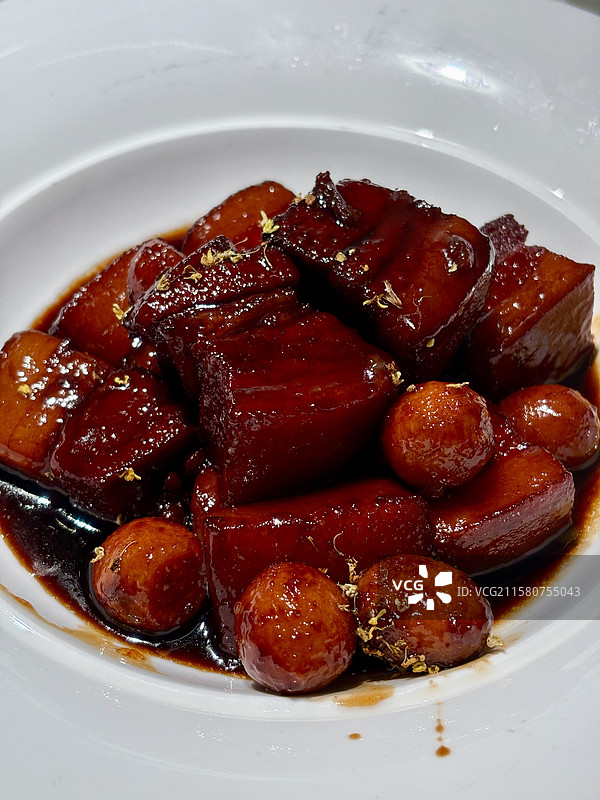 本帮红烧肉图片素材