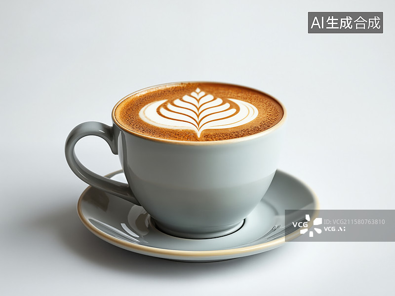 【AI数字艺术】咖啡艺术之美图片素材