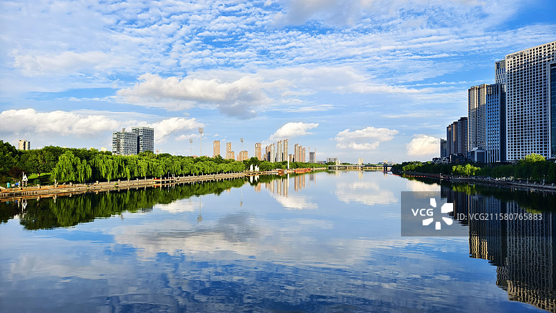 运河美景图片素材