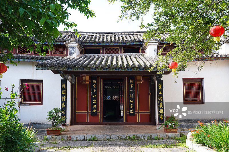 云南曲靖市会泽县会泽古城图片素材