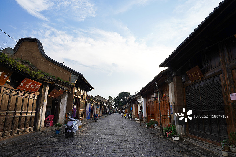 云南曲靖市会泽县会泽古城图片素材