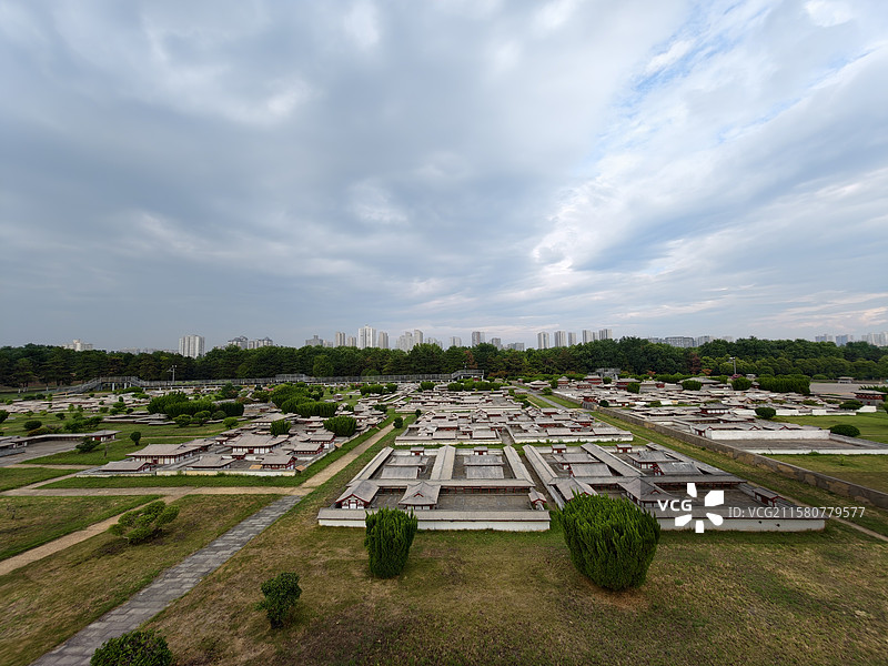 西安大明宫国家遗址公园图片素材