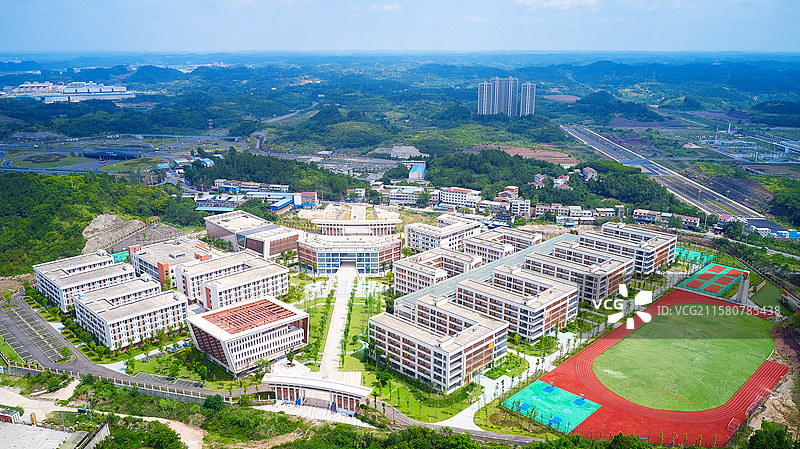 成都石室阳安学校图片素材