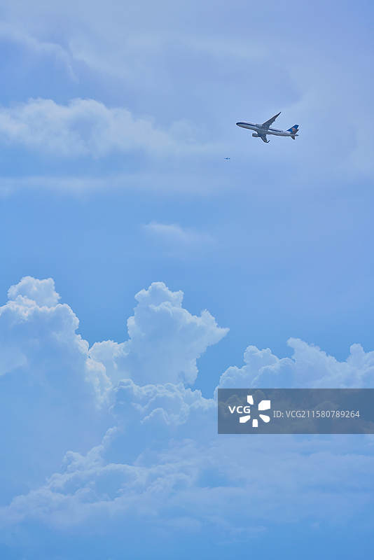 香港国际机场 航班飞机进出港图片素材