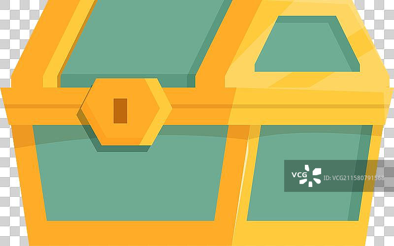 关闭的金色宝箱，里面藏着珍宝和珠宝图片素材