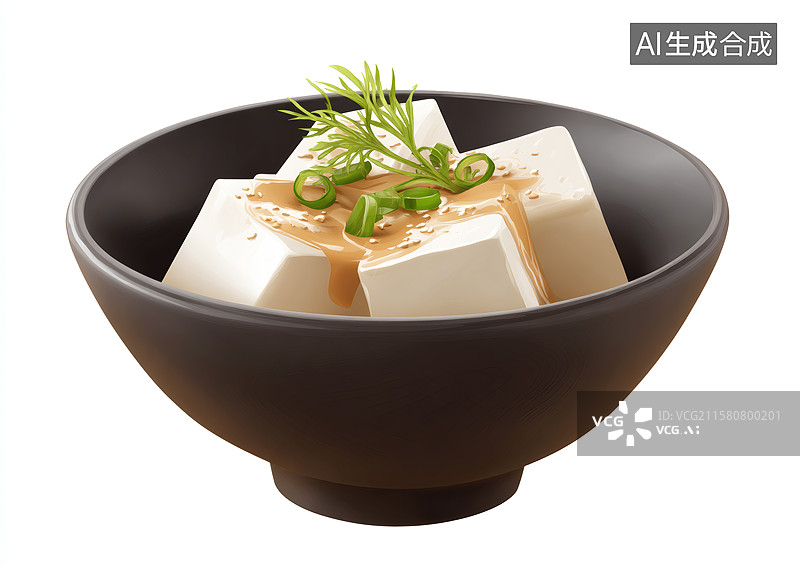 【AI数字艺术】一碗拌豆腐图片素材