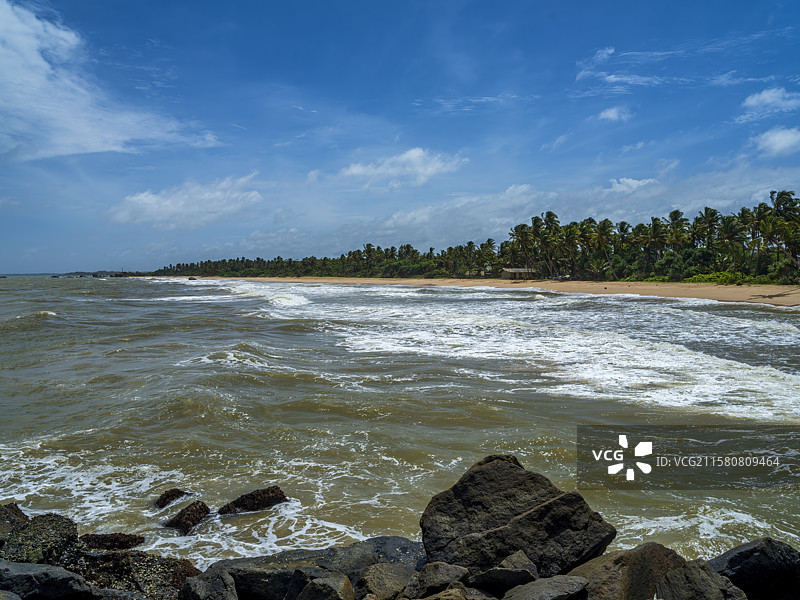 斯里兰卡海滨风光图片素材