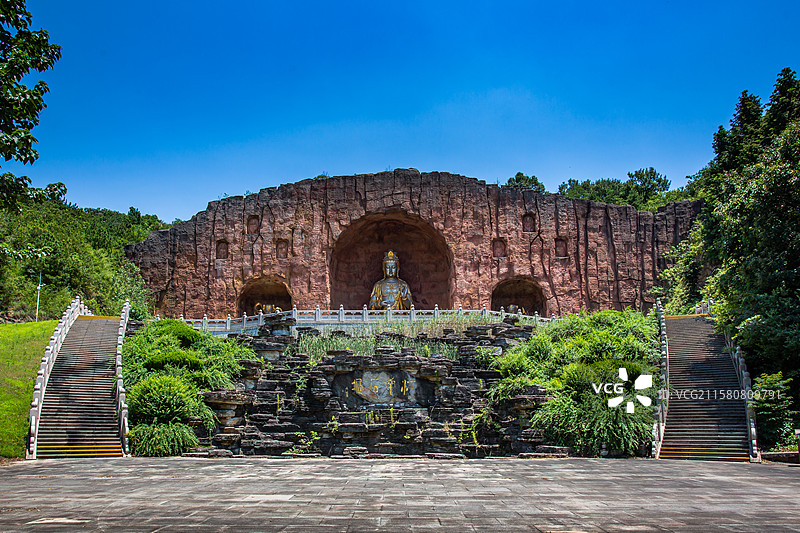 常州市中华孝道园景区-江南石窟图片素材