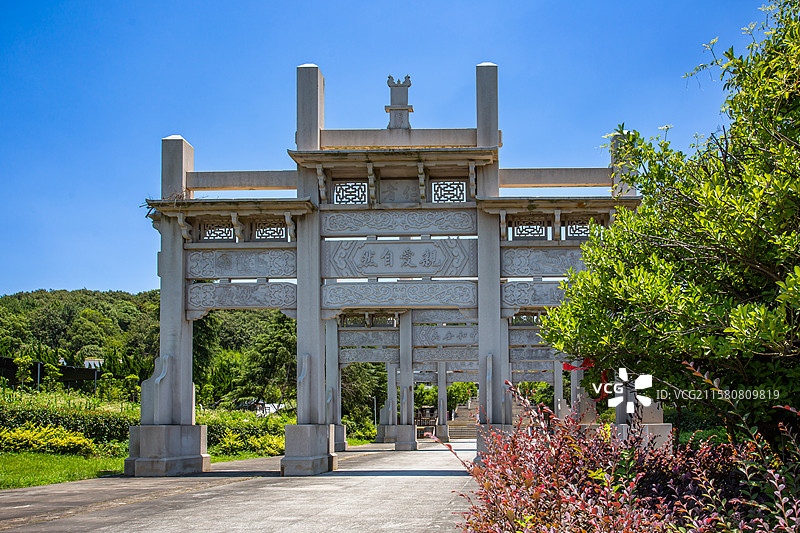 常州市中华孝道园景区图片素材