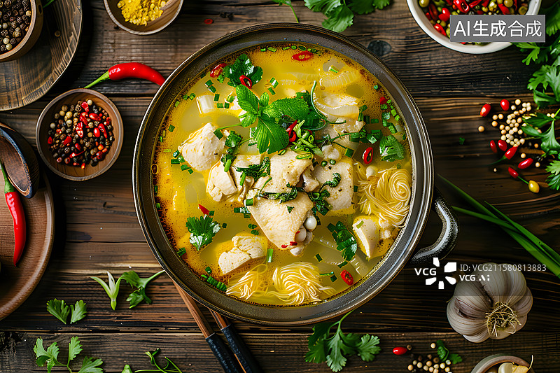 【AI数字艺术】美味的食物图片素材