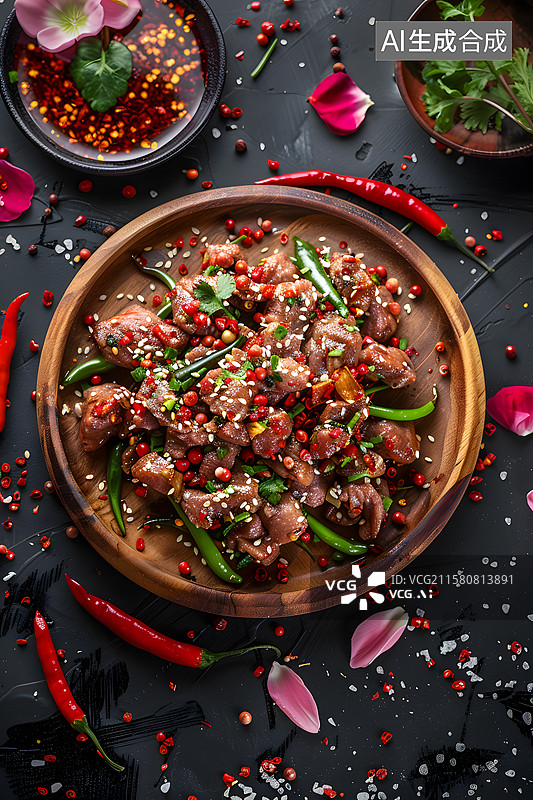 【AI数字艺术】美味的食物图片素材