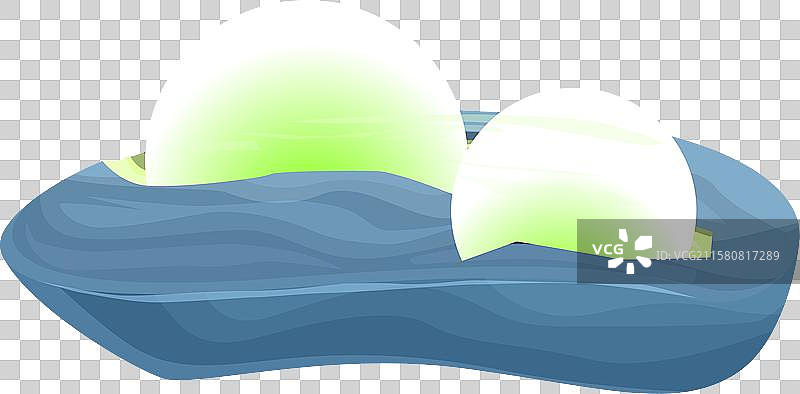 肥皂条漂浮在水面上，周围有泡沫气泡图片素材