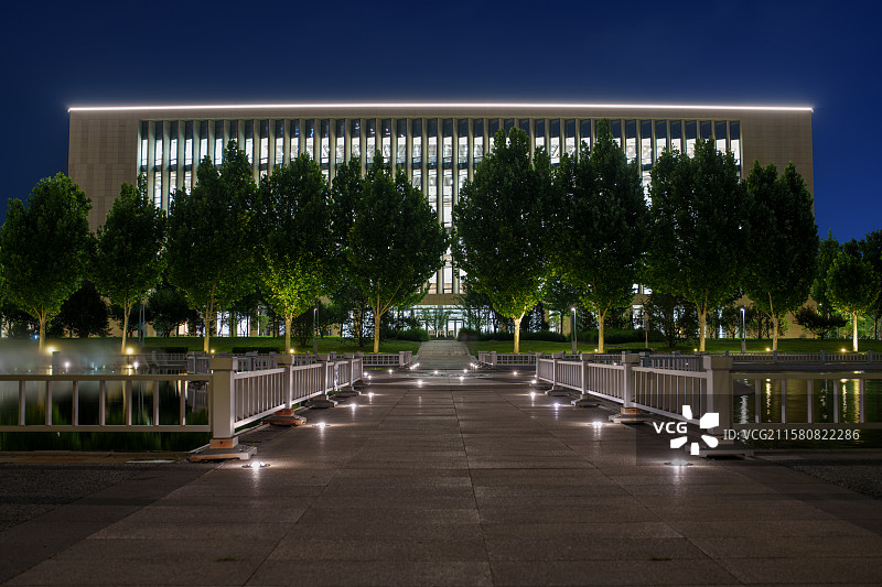 北京航空航天大学图书馆图片素材
