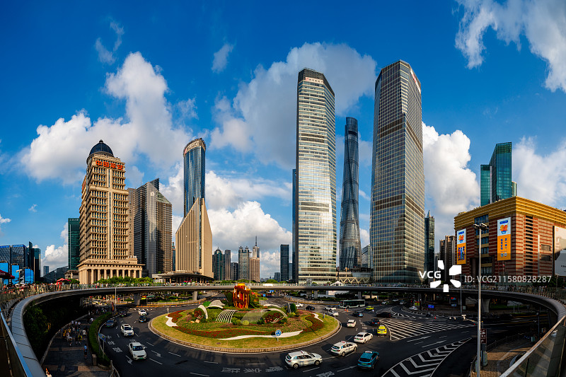 上海城市风光图片素材