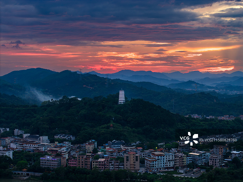 增城区小楼镇何仙姑塔图片素材