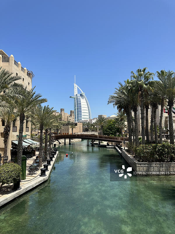 亚洲阿联酋迪拜哈利法塔｜棕榈岛图片素材