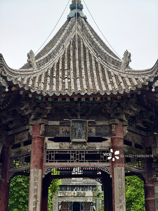 西安化觉巷清真寺图片素材