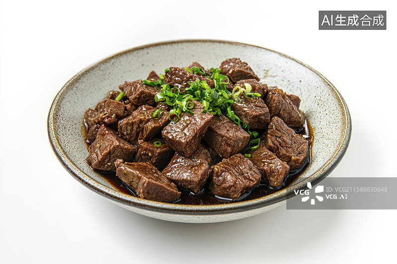 【AI数字艺术】中餐美食-酱牛肉图片素材