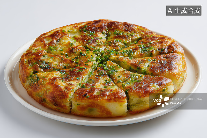 【AI数字艺术】中餐美食-千层油糕图片素材