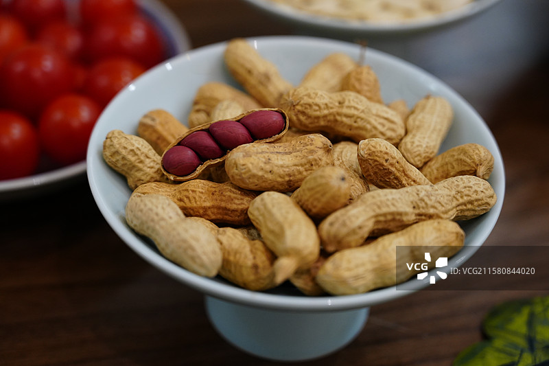 茶道 饮食 景物 零食 花生 果实图片素材