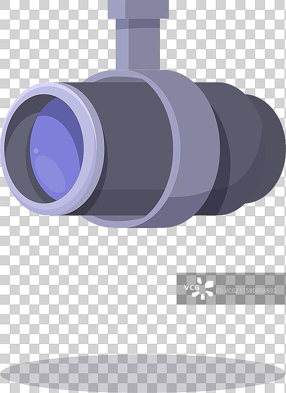 大镜头天文望远镜观察天空图片素材